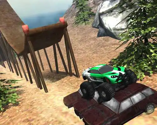 Play Monster Truck Racing Wild Ride
