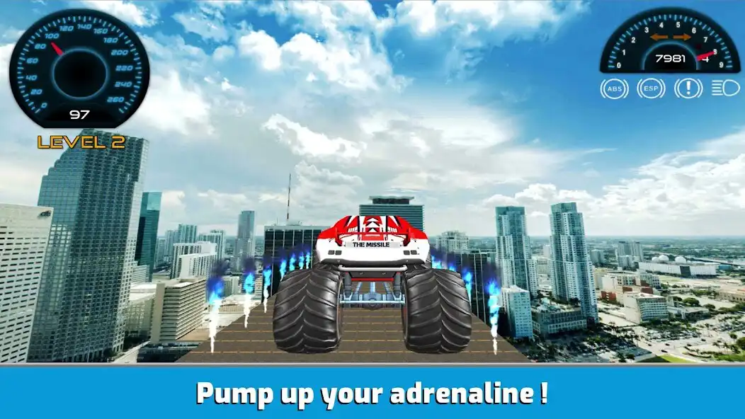 Play Monster Truck Ramp Jump Saga  and enjoy Monster Truck Ramp Jump Saga with UptoPlay