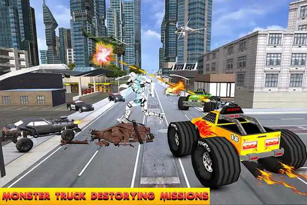 Play Monster Truck Robot Transform