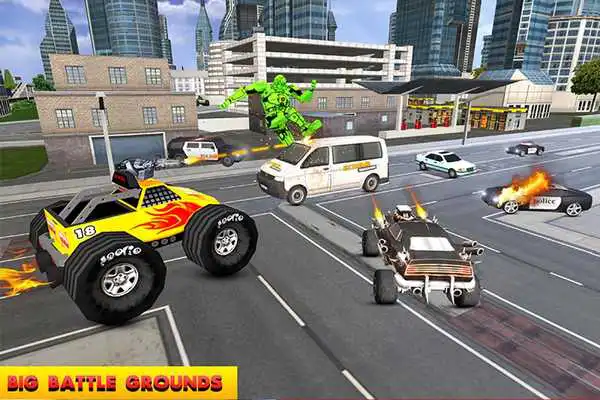 Play Monster Truck Robot Transform