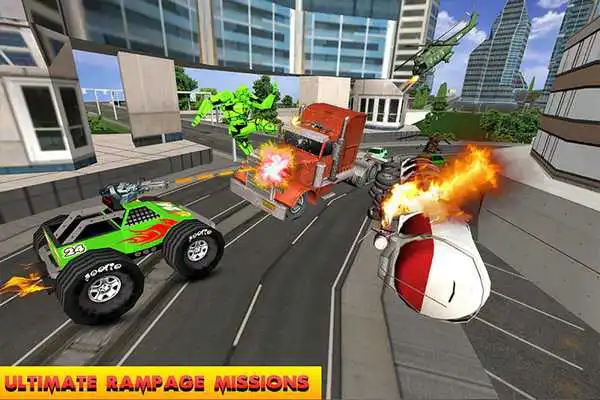 Play Monster Truck Robot Transform