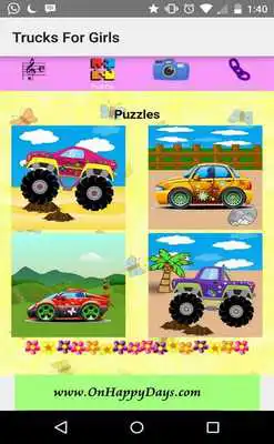 Play Monster Trucks Games For Girls