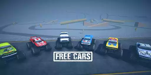 Play Monster Trucks Sandbox Simulator : Stunts Driving as an online game Monster Trucks Sandbox Simulator : Stunts Driving with UptoPlay