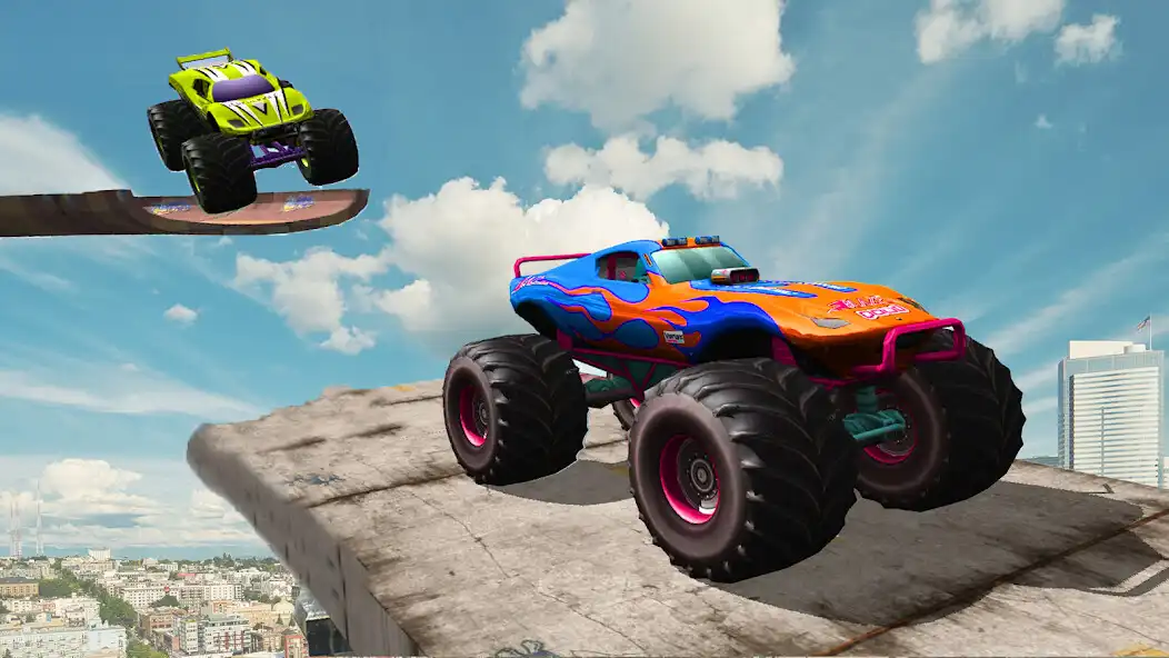 Play Monster Truck Stunt - Car Game  and enjoy Monster Truck Stunt - Car Game with UptoPlay