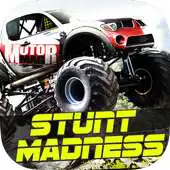 Free play online Monster Truck Stunt Madness 3D APK