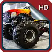 Free play online Monster Trucks Wallpaper HD APK