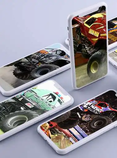 Play Monster truck wallpapers as an online game Monster truck wallpapers with UptoPlay