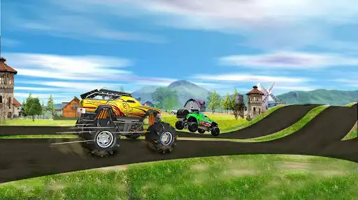 Play Monster Truck Xtreme Offroad Stunts : 4X4 Racing  and enjoy Monster Truck Xtreme Offroad Stunts : 4X4 Racing with UptoPlay