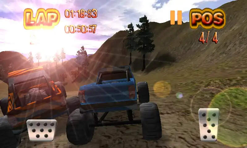 Play Monster Wheels Offroad as an online game Monster Wheels Offroad with UptoPlay