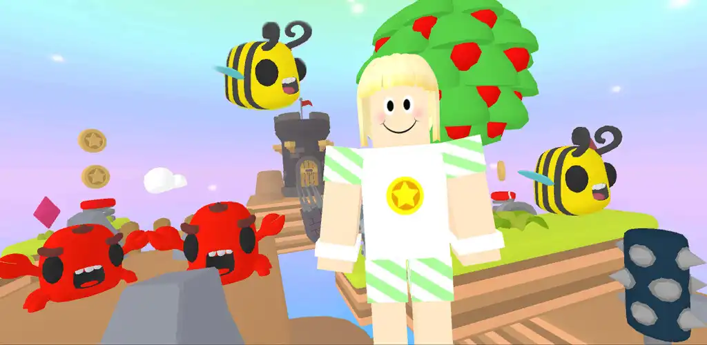 Play Monster World Parkour Girl  and enjoy Monster World Parkour Girl with UptoPlay