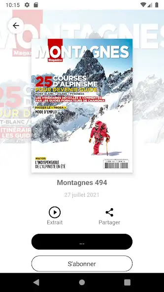 Play Montagnes Magazine as an online game Montagnes Magazine with UptoPlay