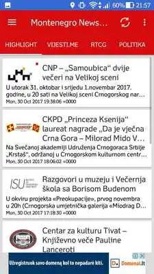 Play Montenegro News and Radio(Vijesti i radio)