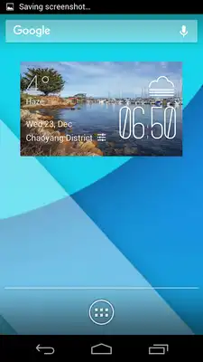 Play Monterrey weather widget/clock