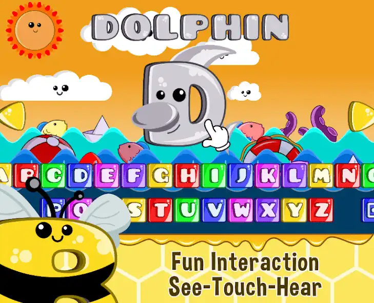 Play Montessori Fine Motor Skills Game Animal Alphabet as an online game Montessori Fine Motor Skills Game Animal Alphabet with UptoPlay
