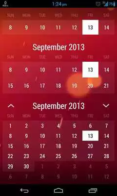 Play Monthly Calendar Widget