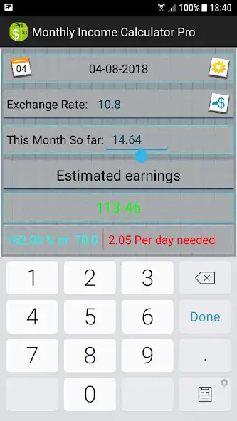 Play Monthly Income Calculator  and enjoy Monthly Income Calculator with UptoPlay