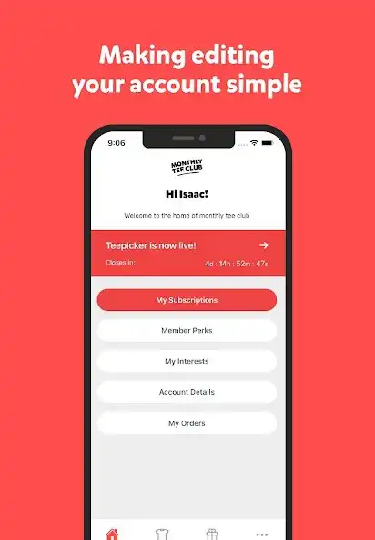 Play Monthly Tee Club as an online game Monthly Tee Club with UptoPlay