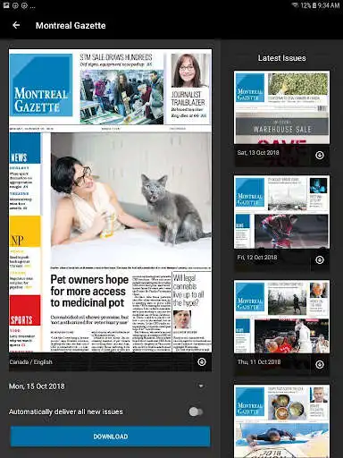 Play Montreal Gazette ePaper  and enjoy Montreal Gazette ePaper with UptoPlay