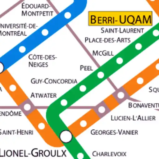 Play Montreal Metro  Subway Map APK