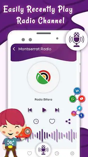 Play Montserrat Radio Music Player  and enjoy Montserrat Radio Music Player with UptoPlay