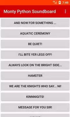 Play Monty Python Soundboard