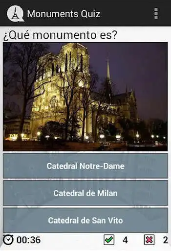 Play Monumentos Quiz as an online game Monumentos Quiz with UptoPlay