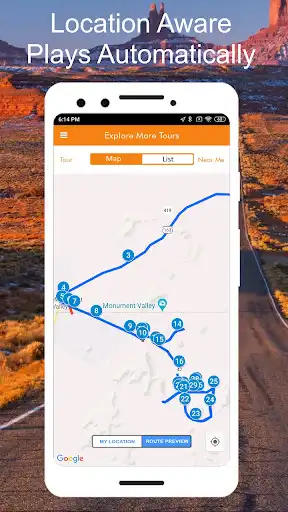 Play Monument Valley Utah GPS Tour as an online game Monument Valley Utah GPS Tour with UptoPlay