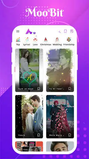 Play MooBit - Photo to Lyrical Video Status Maker App  and enjoy MooBit - Photo to Lyrical Video Status Maker App with UptoPlay