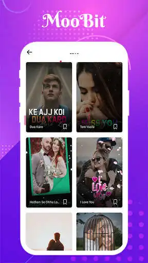Play MooBit - Photo to Lyrical Video Status Maker App as an online game MooBit - Photo to Lyrical Video Status Maker App with UptoPlay