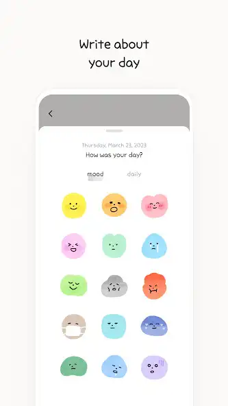 Play Moodie - Mood Diary With Lock as an online game Moodie - Mood Diary With Lock with UptoPlay