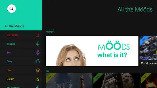 Play Moods - slow TV as an online game Moods - slow TV with UptoPlay