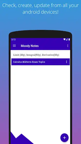 Play Moody Notes: Notes App as an online game Moody Notes: Notes App with UptoPlay