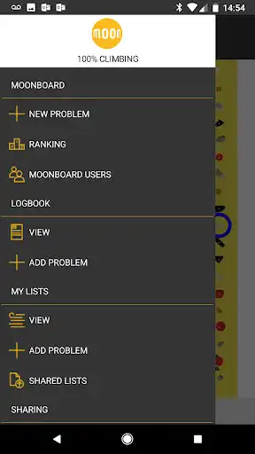 Play Moon Climbing - MoonBoard as an online game Moon Climbing - MoonBoard with UptoPlay