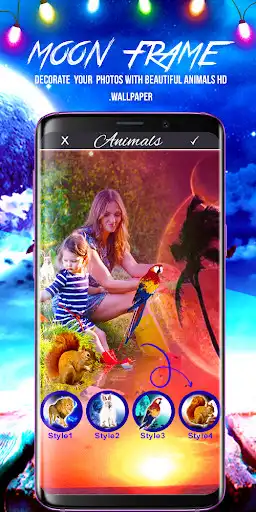 Play Moon Frames For Pictures as an online game Moon Frames For Pictures with UptoPlay