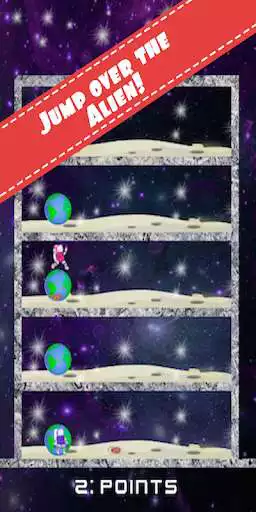 Play Moon Gravity Jump as an online game Moon Gravity Jump with UptoPlay