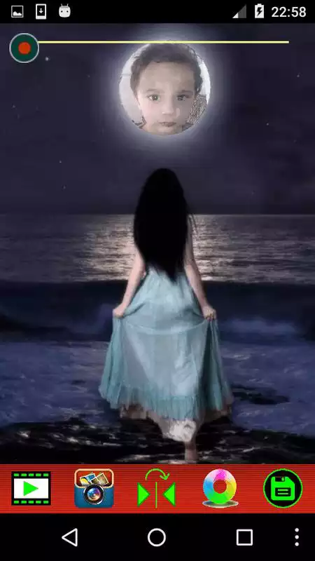 Play Moonlight Photo Montage