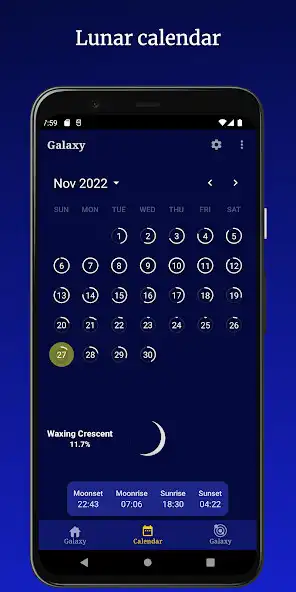 Play Moon phases - Galaxy, Sun Info as an online game Moon phases - Galaxy, Sun Info with UptoPlay