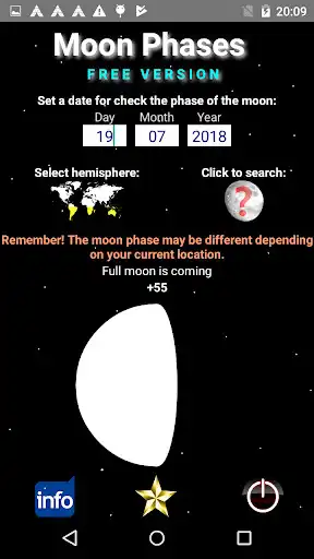 Play Moon Phases as an online game Moon Phases with UptoPlay