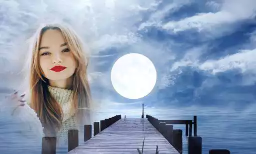 Play Moon Photo Frames as an online game Moon Photo Frames with UptoPlay