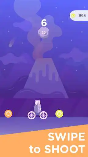 Play Moon Rock Blaster Idle Game as an online game Moon Rock Blaster Idle Game with UptoPlay