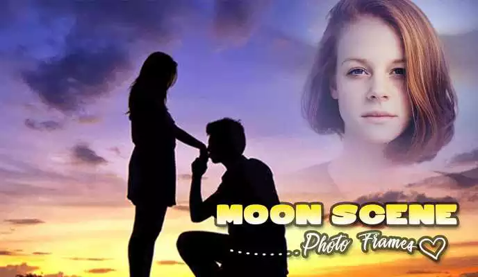 Play Moon Scene Photo Frames