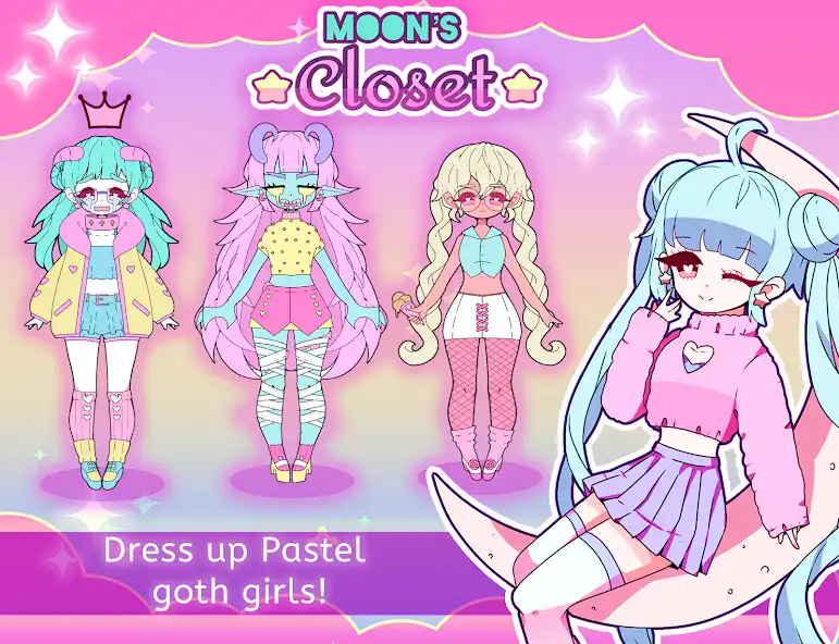 Play Moons Closet dress up game  and enjoy Moons Closet dress up game with UptoPlay