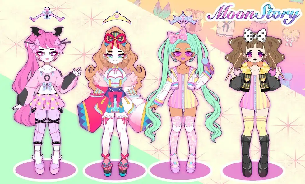 Play Moon Story dress up girl game  and enjoy Moon Story dress up girl game with UptoPlay
