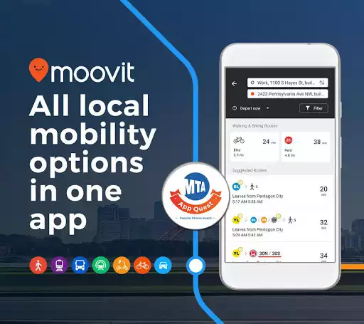 Play Moovit: Bus  Train Schedules  and enjoy Moovit: Bus  Train Schedules with UptoPlay