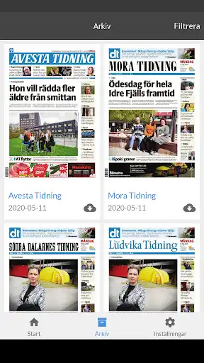 Play Mora Tidning  e-tidning as an online game Mora Tidning  e-tidning with UptoPlay