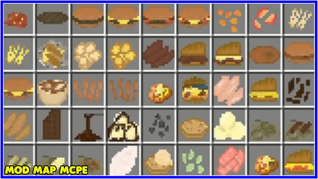 Play More Food Bedrock Addon MCPE  and enjoy More Food Bedrock Addon MCPE with UptoPlay