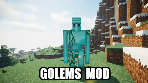 Play More Golems Mod Minecraft PE as an online game More Golems Mod Minecraft PE with UptoPlay