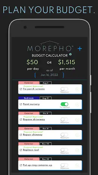 Play MOREPHO: Home Project Planner as an online game MOREPHO: Home Project Planner with UptoPlay