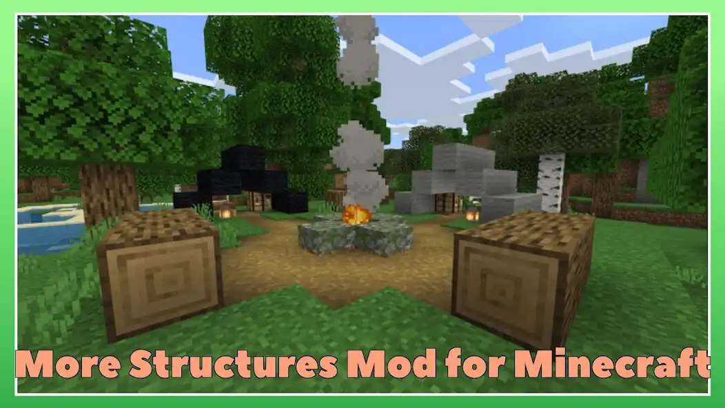 Play More Structures Mod Minecraft  and enjoy More Structures Mod Minecraft with UptoPlay