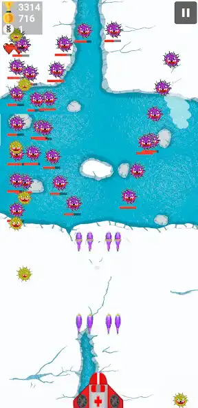 Play Mori Invaders as an online game Mori Invaders with UptoPlay